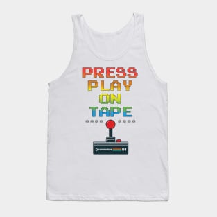 Press Play on Tape, C64 Screen Message Tank Top